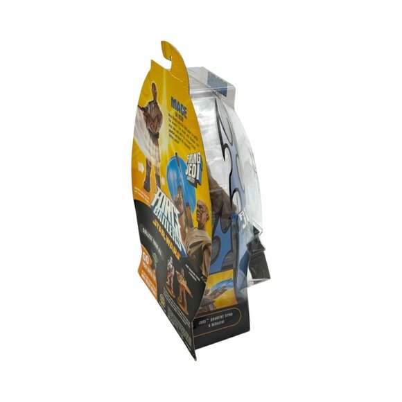 Star Wars Force Battlers Mace Windu Action Figure Jedi Weapon Toy Collectible - Picture 8 of 8